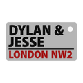 London Street Sign Keyring