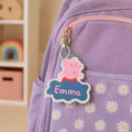 Personalised Peppa Pig™ Keyring – lifestyle