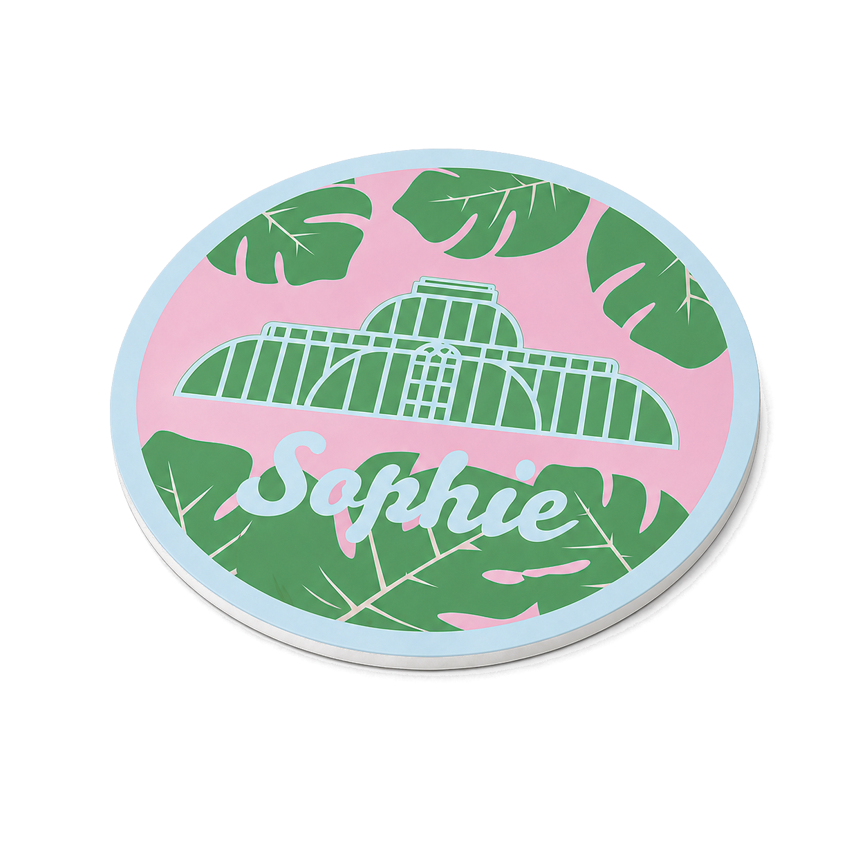 Personalised Kew coaster