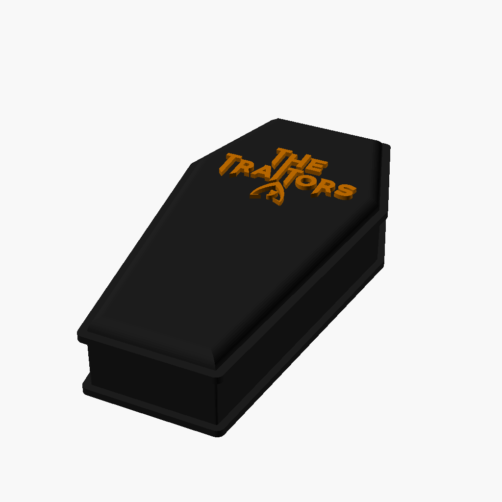 The Traitors Coffin Trinket Box