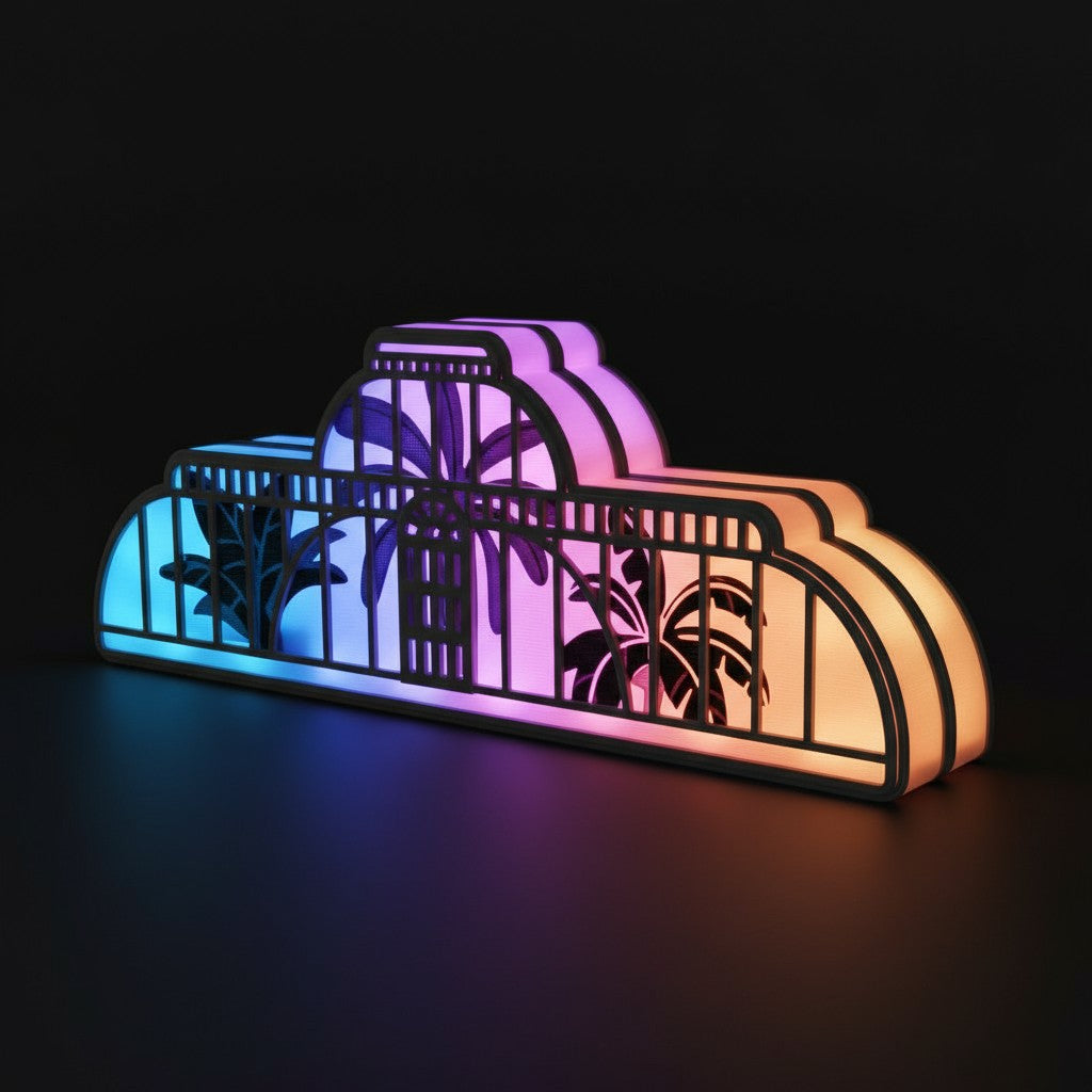 Personalised Kew Palm House light