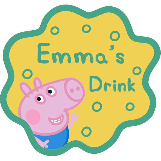 Personalised Peppa Pig™ George Coaster – product render